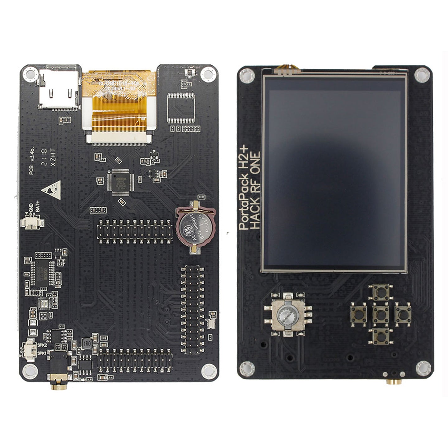 Portapack H2 SDR Software Defined Radio 1MHz-6GHz 3.2" LCD Touch Display