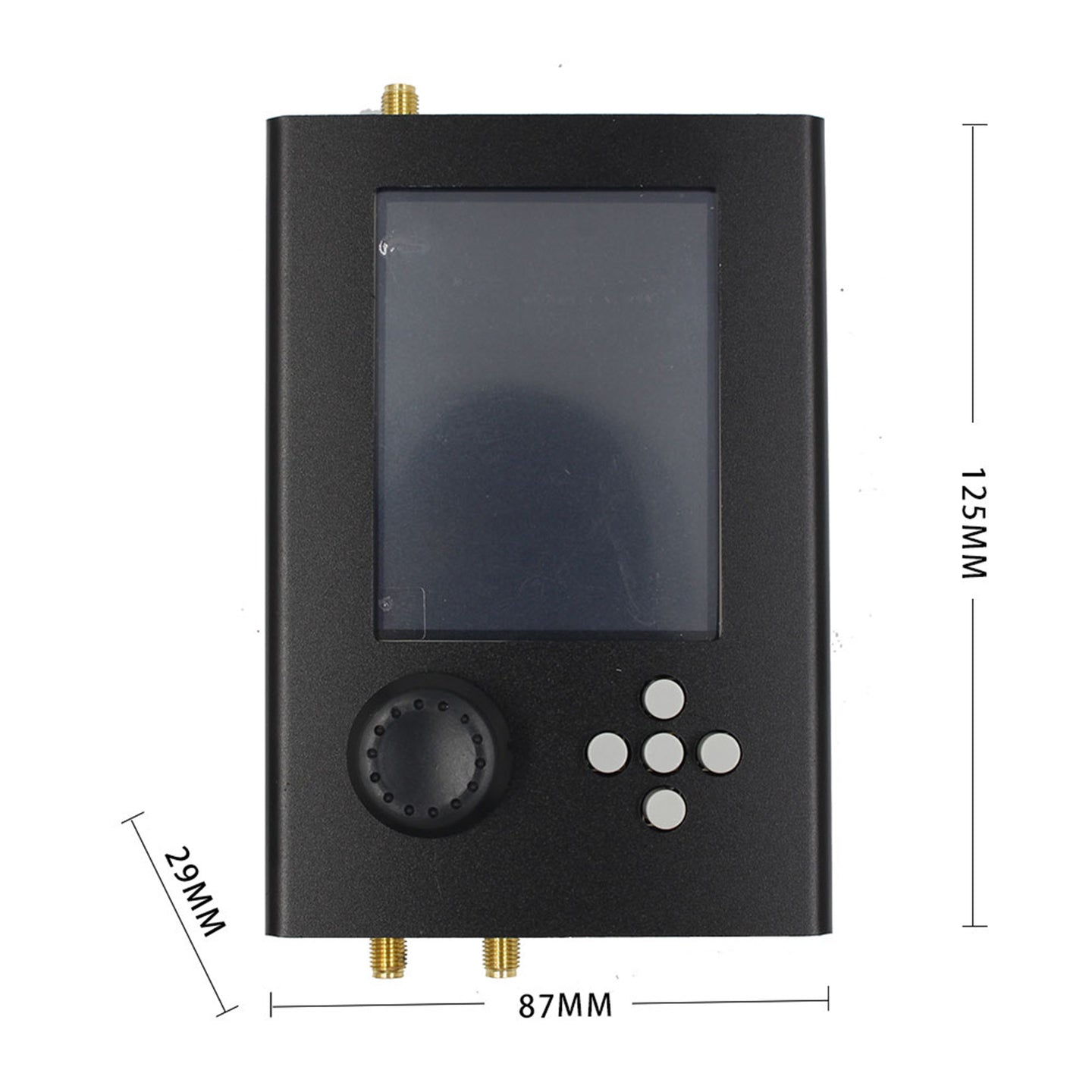 3.2" V1.7.3 Portapack H2 1MHz-6GHz SDR Software Defined Wireless Black