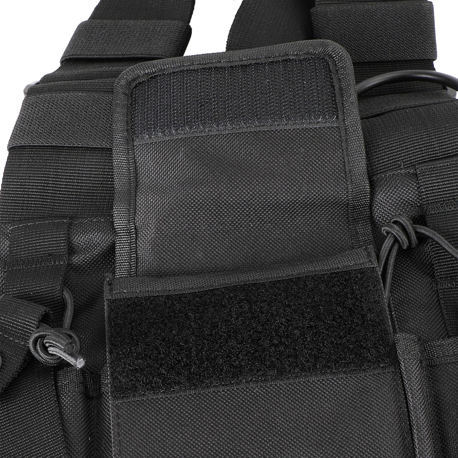 Tactical Multifunctional Chest Harness Bag for Field Operations Radio Black