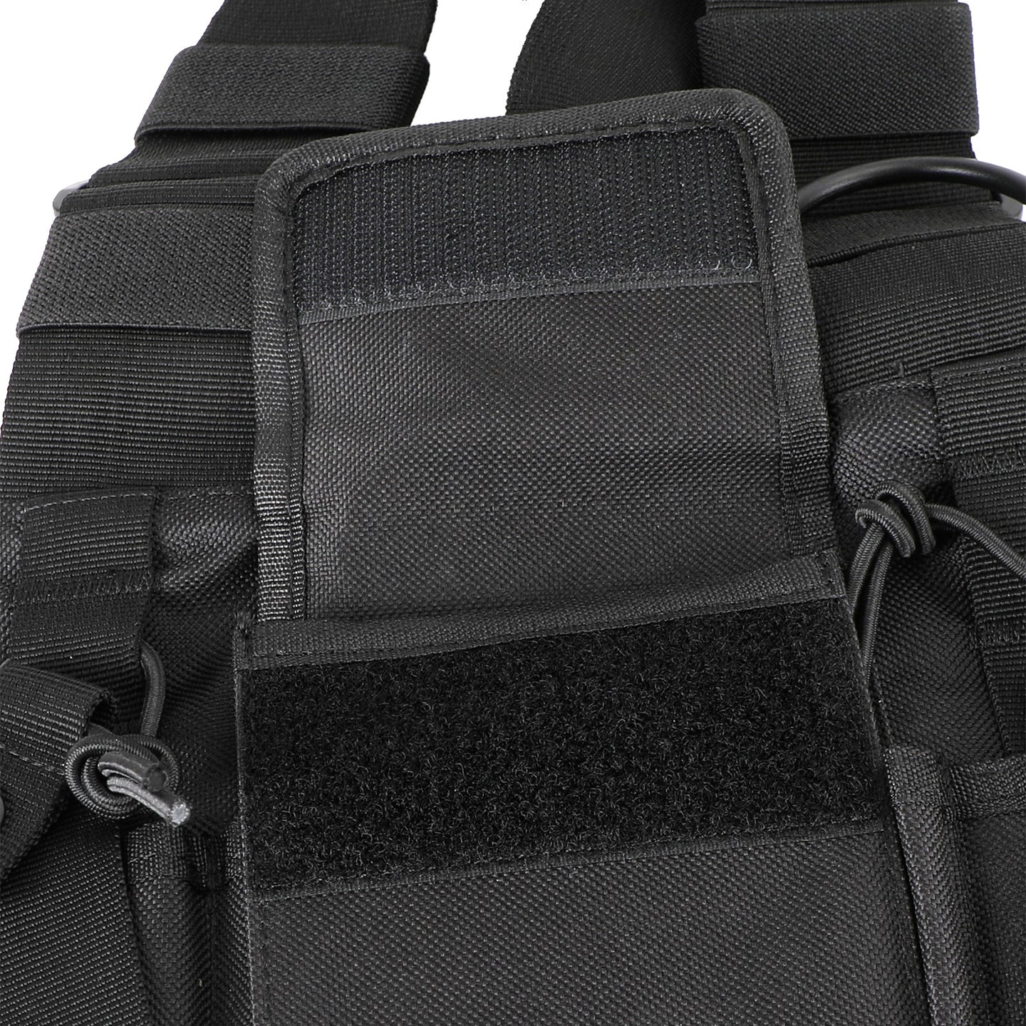 Tactical Multifunctional Chest Harness Bag for Field Operations Radio Black