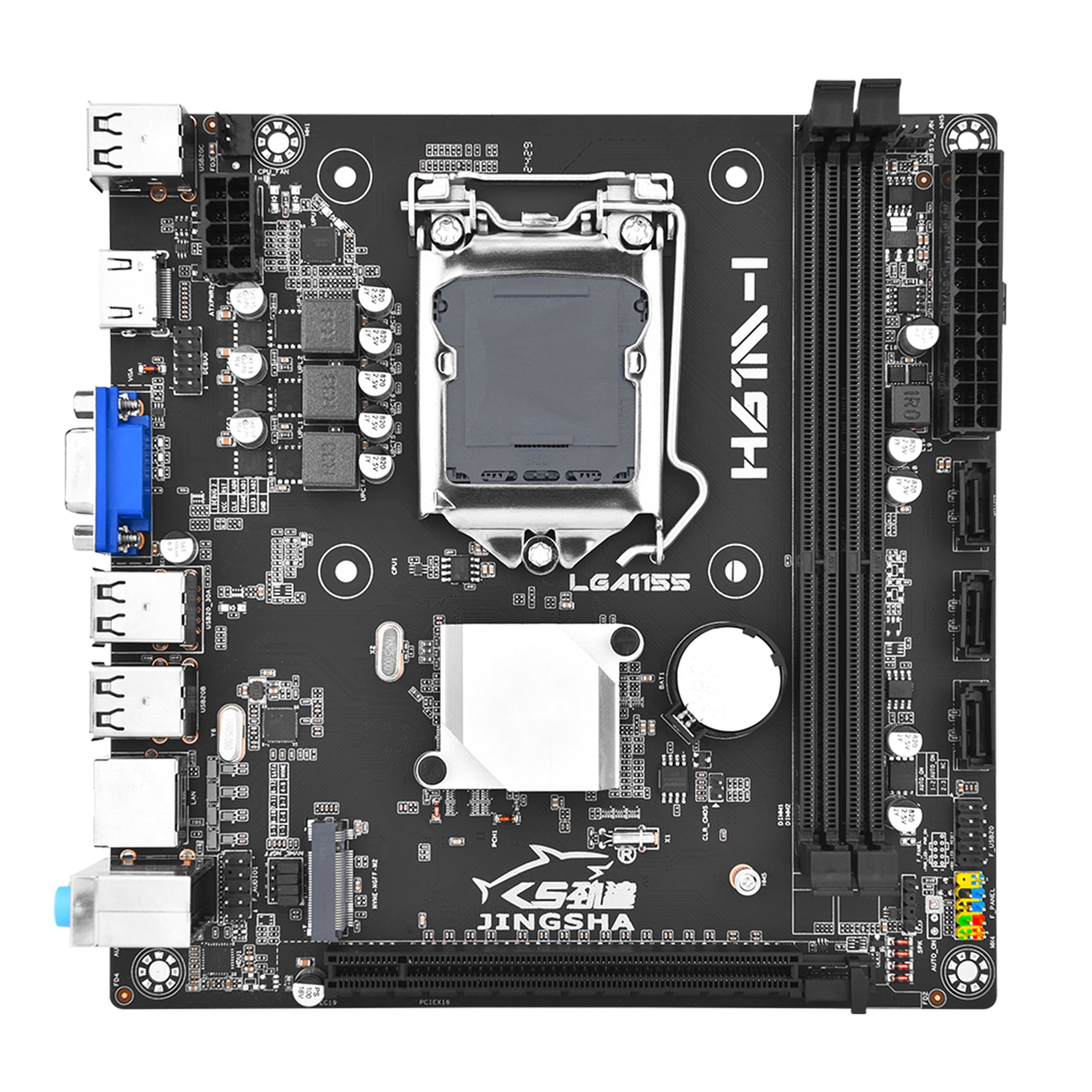 H61M-I Motherboard LGA 1155 Support 2*DDR3 USB2.0 SATA2 NVME Bluetooth