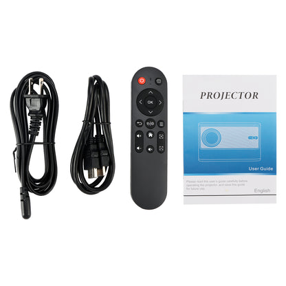 4K Projector Smart Android Projector Electric Focus Dual Frequency Projector US