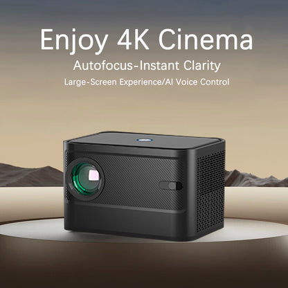 4K Projector Smart Android Projector Electric Focus Dual Frequency Projector US