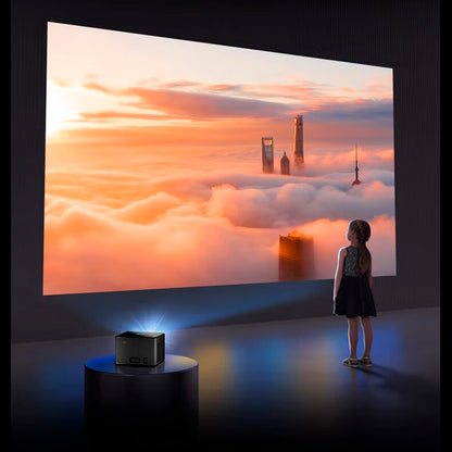 4K Projector Smart Android Projector Electric Focus Dual Frequency Projector US