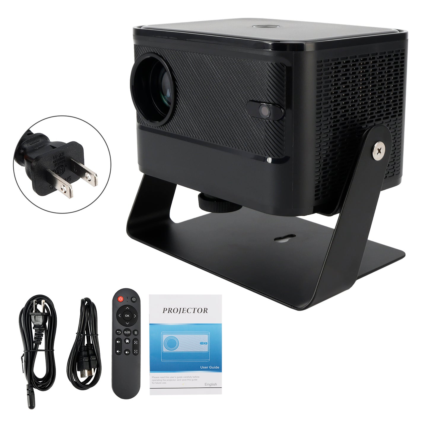 4K Projector Smart Android Projector Electric Focus Dual Frequency Projector US
