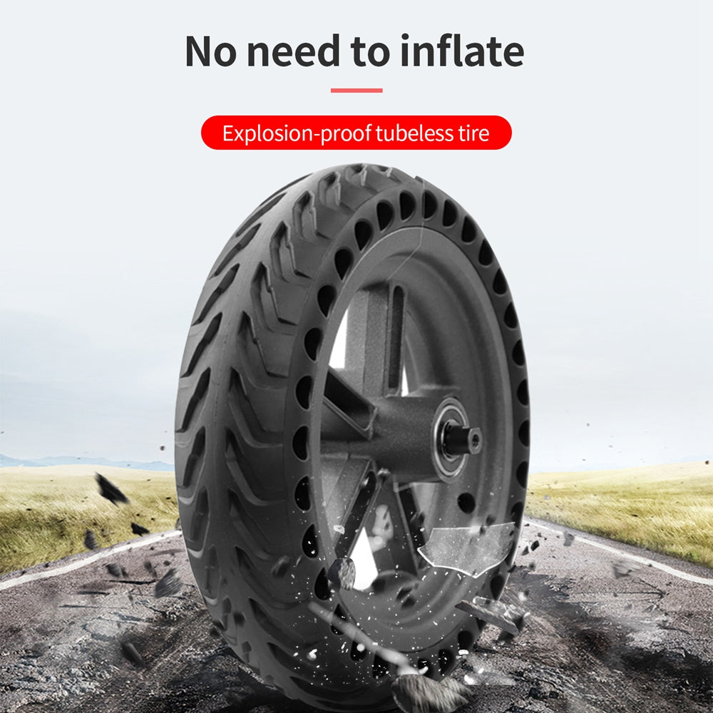 2Pcs 8 inch Solid Scooter Tires w/3 Tools Xiaomi m365 gotrax gxl/XR (Copy)