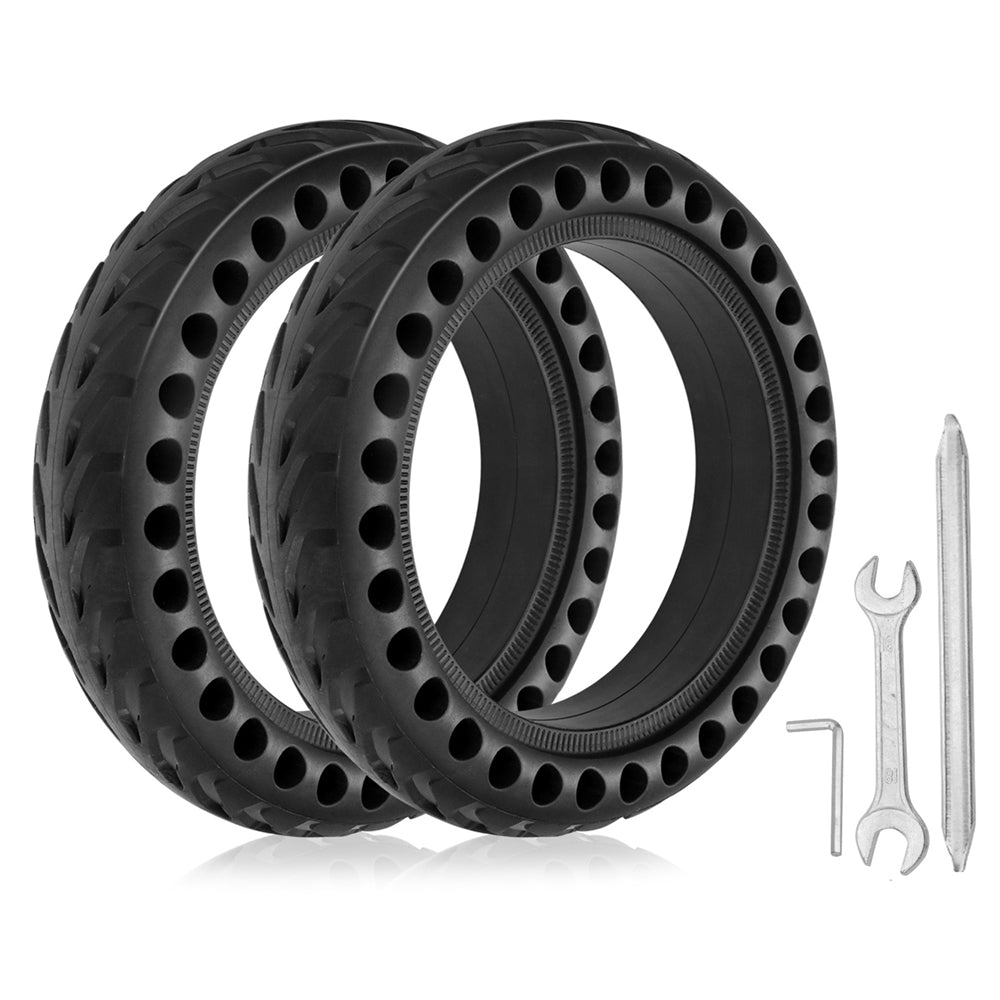 2Pcs 8 inch Solid Scooter Tires w/3 Tools Xiaomi m365 gotrax gxl/XR (Copy)