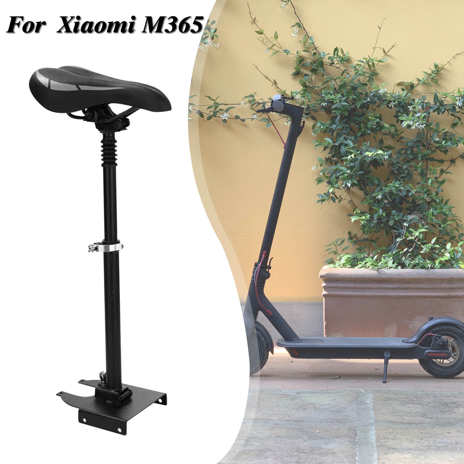 Waterproof PU Saddle with Tools for Xiaomi M365 Electric Scooter