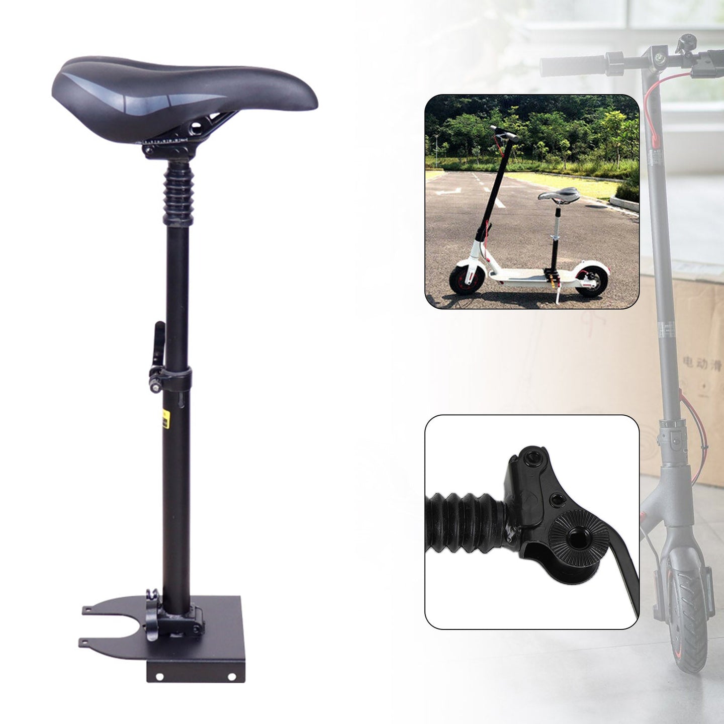 Waterproof PU Saddle with Tools for Xiaomi M365 Electric Scooter