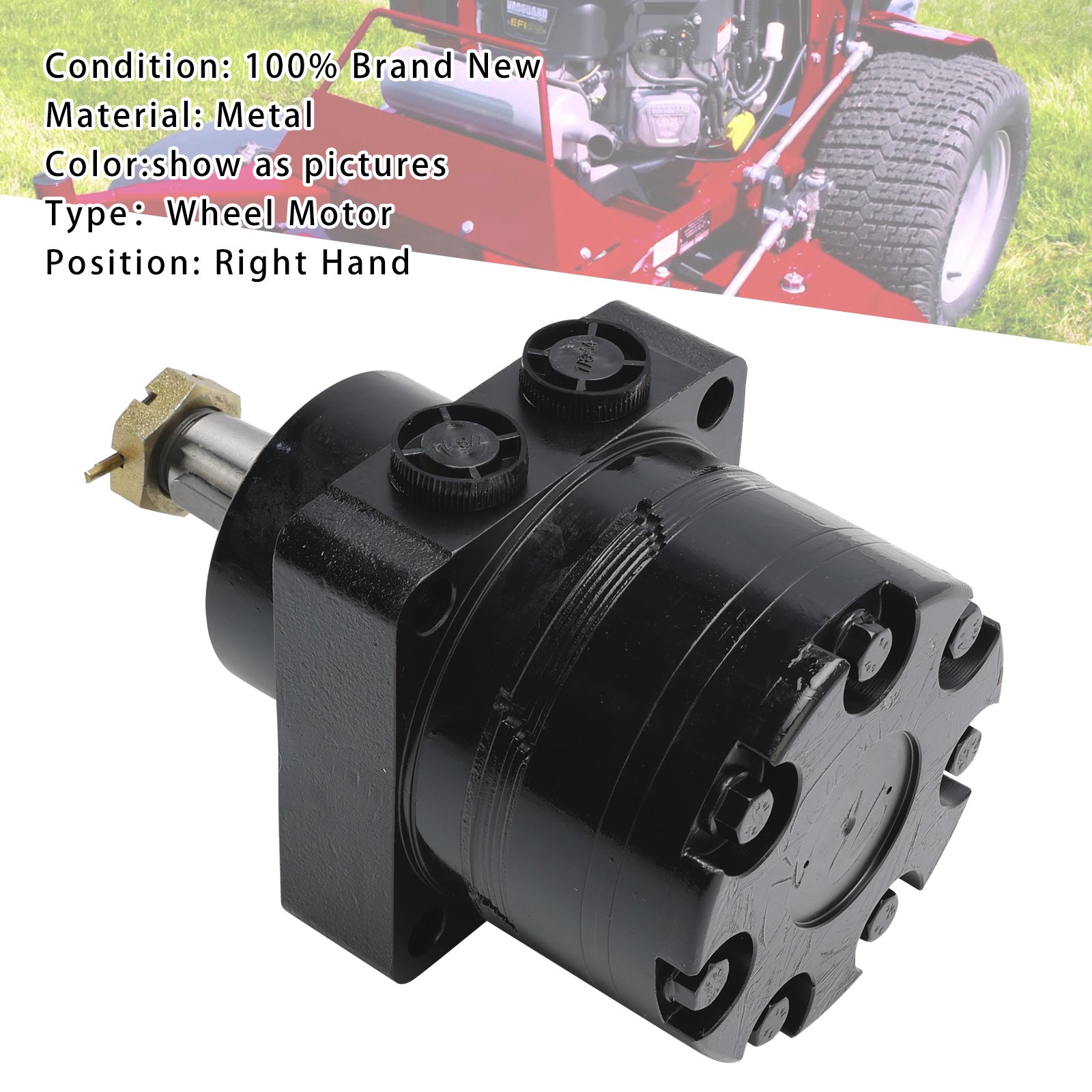 5102681YP Right Hand Hydraulic Group Wheel Motor For Ferris IS1500 IS200
