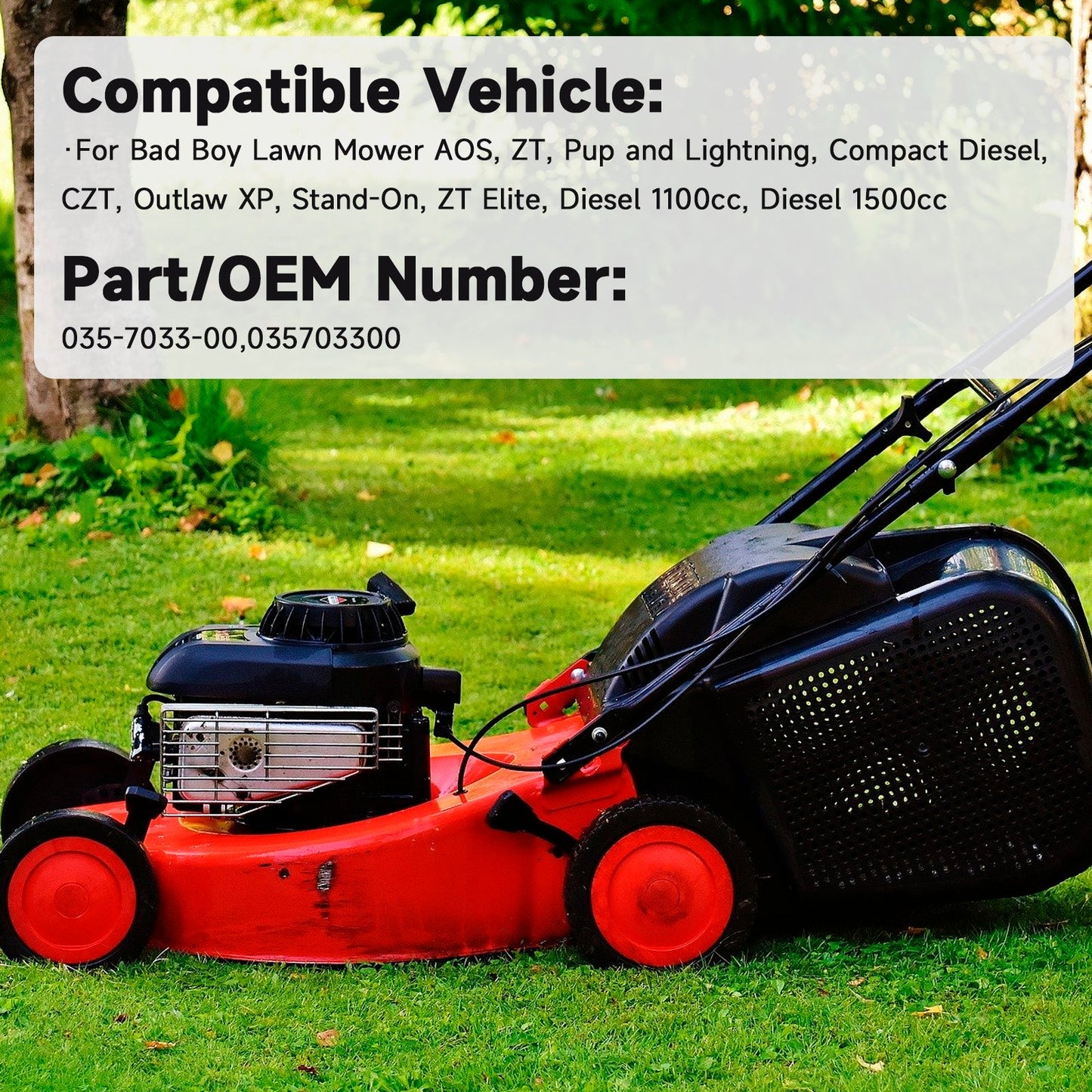 035a??7033a??00 Actuator ZT Elite for Bad Boy Lawn Mowers ZT Elite CZT Maverick