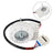 Midea ZWF-02-4 502404010024 DC12V Refrigerator Fridge Heat Sink Fan Motor
