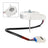 Midea ZWF-02-4 502404010024 DC12V Refrigerator Fridge Heat Sink Fan Motor