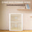 2-9 Pair No-Installation Shoe Storage Cabinet Drawer Box Plastic Frame Shoe Box