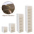 2-9 Pair No-Installation Shoe Storage Cabinet Drawer Box Plastic Frame Shoe Box