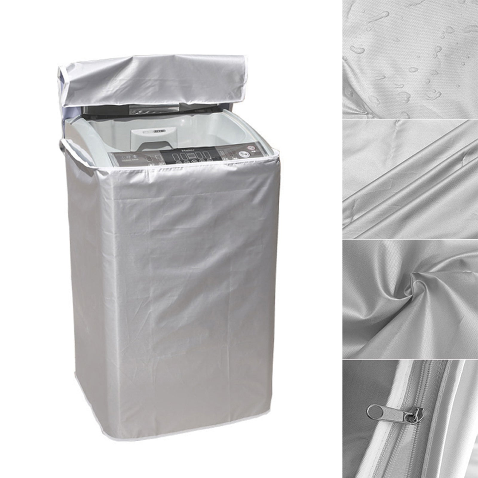 Dustproof Washing Machine Waterproof Protective Cover Front Load Wash Dryer S-XL, XL