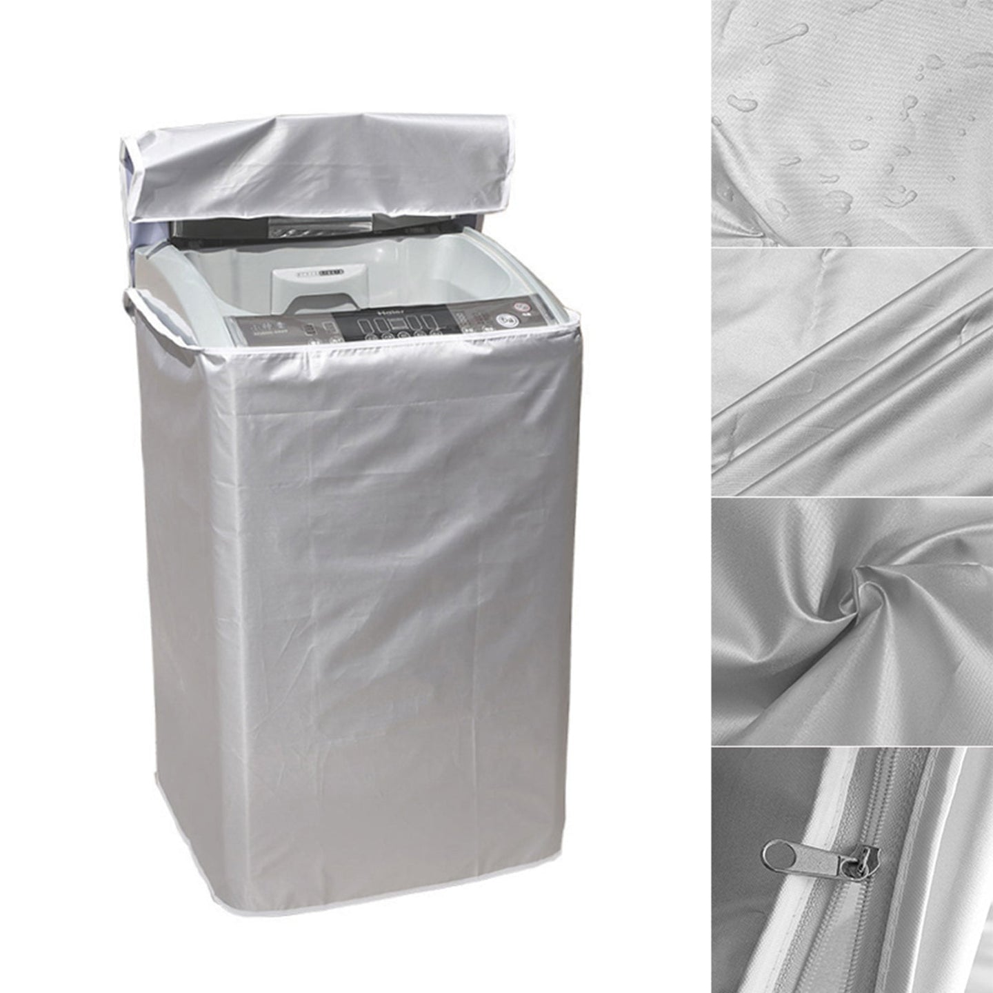 Dustproof Washing Machine Waterproof Protective Cover Front Load Wash Dryer S-XL, XL
