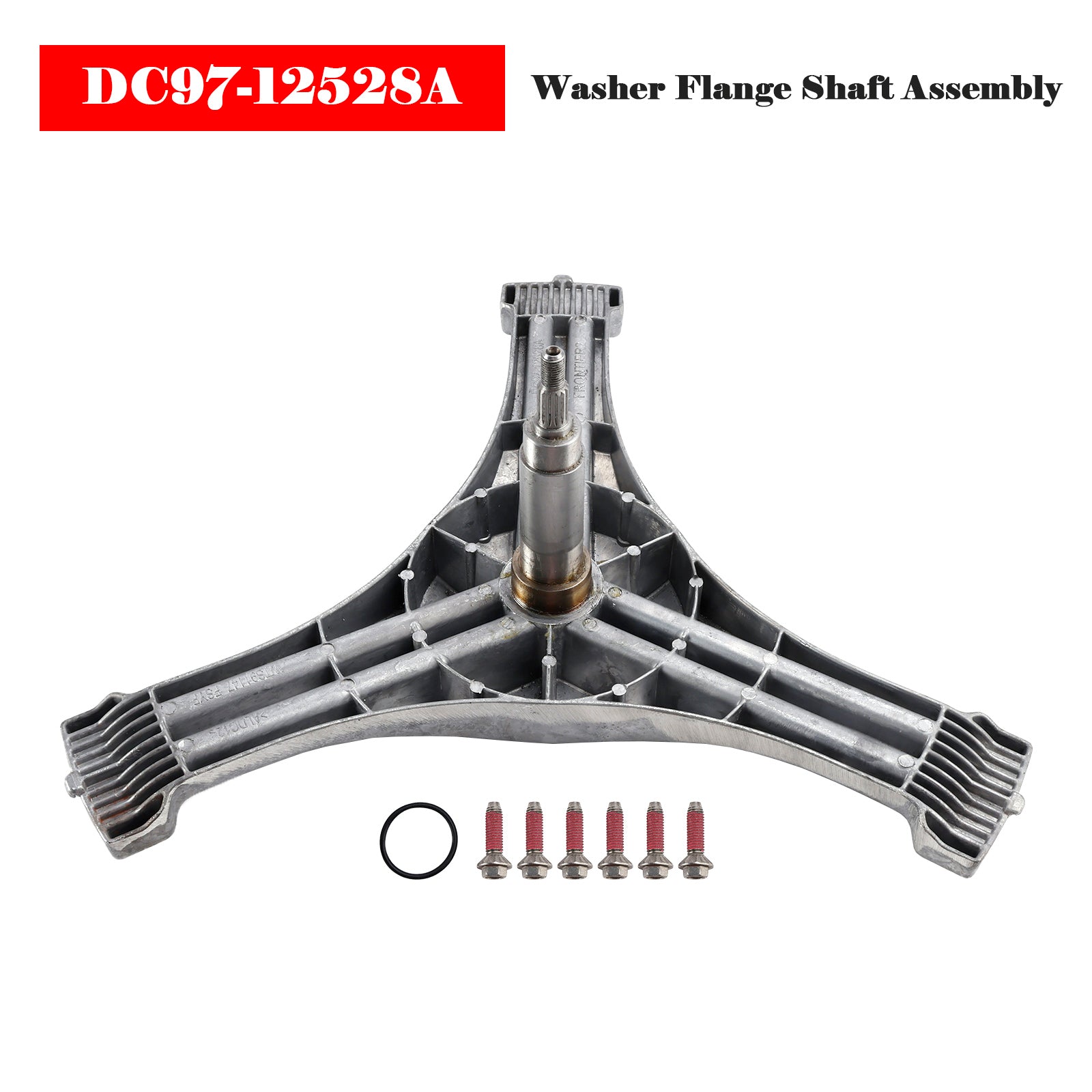 Washer Flange Shaft Spider Arm Assembly DC97-12528A Washer Drum Spider Arm Replacement Samsung