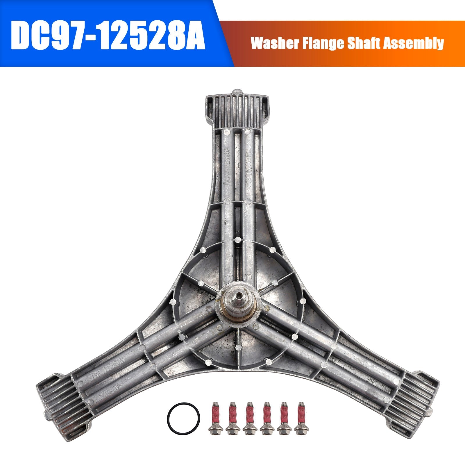 Washer Flange Shaft Spider Arm Assembly DC97-12528A Washer Drum Spider Arm Replacement Samsung