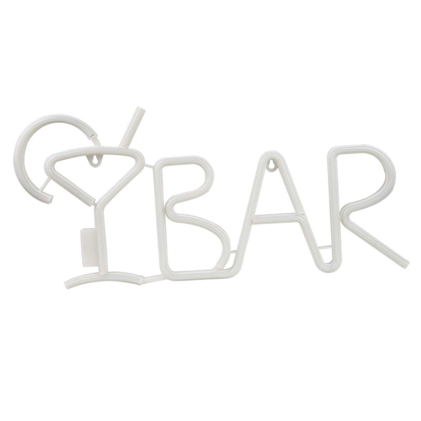 BAR Neon Sign Light LED Juice Letter Neon Lamp Tube Party Night Light Lamp, Purple