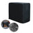 48*24*42 In. Outdoor Firewood Log Storage Rack Cover Waterproof Snow Protect