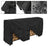 8-Foot (96") Heavy-Duty Firewood Rack Cover, 600D Oxford Waterproof & UV-Resistant with Air Vents