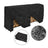 8-Foot (96") Heavy-Duty Firewood Rack Cover, 600D Oxford Waterproof & UV-Resistant with Air Vents