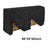 8-Foot (96") Heavy-Duty Firewood Rack Cover, 600D Oxford Waterproof & UV-Resistant with Air Vents