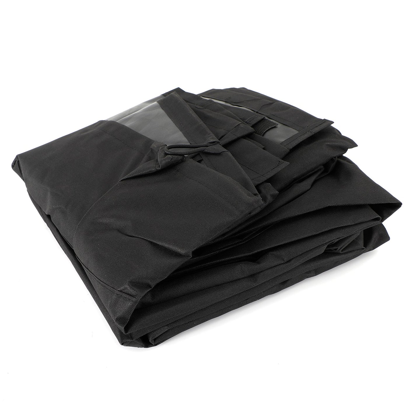 8-Foot (96") Heavy-Duty Firewood Rack Cover, 600D Oxford Waterproof & UV-Resistant with Air Vents