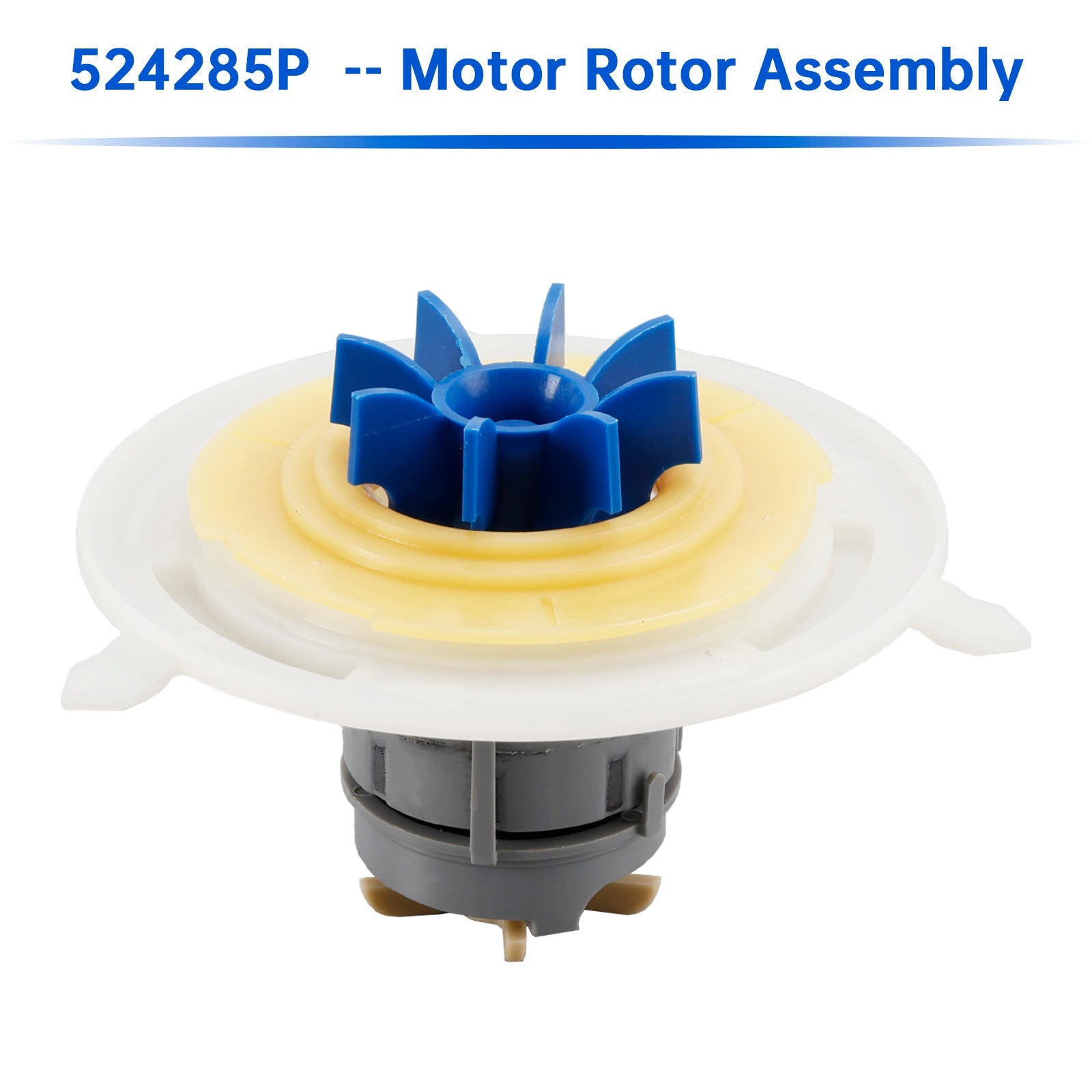 524285P Motor Rotor Assembly Dishwasher Pump Motor Rotor