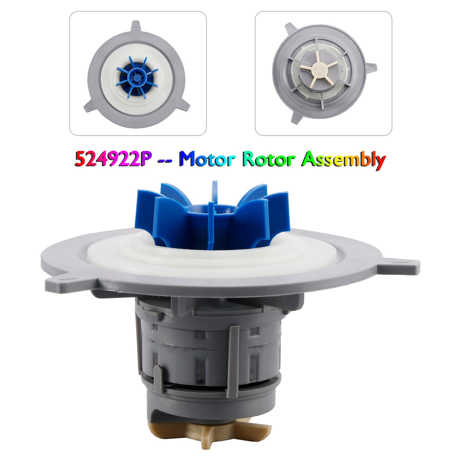 524922P Dishwasher Pump Motor Rotor Fisher & Paykel Motor Rotor Assembly