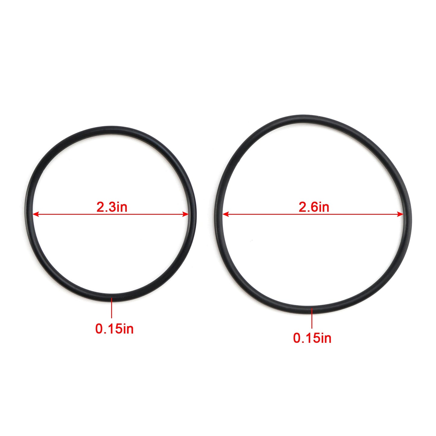 154247001 & 154246901 O-Ring Seal Kit (4-Pack) for Frigidaire Dishwasher Circulation Pump