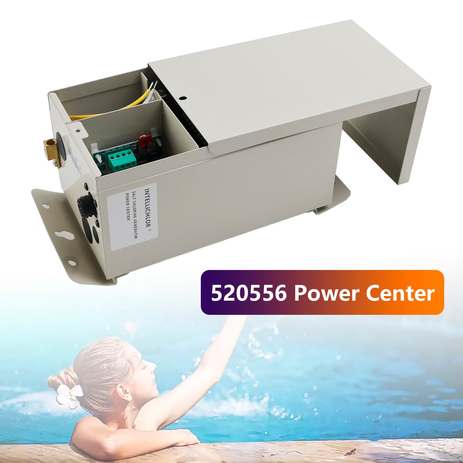 IntelliChlor ECâ€?20556 Power Center for IC20 IC40 IC60 Salt Chlorine Generators