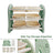 Kids Toy Storage Organizer With 6 Plastic Storage Bins Plastic Toy Rack Green