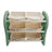 Kids Toy Storage Organizer With 6 Plastic Storage Bins Plastic Toy Rack Green