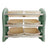 Kids Toy Storage Organizer With 6 Plastic Storage Bins Plastic Toy Rack Green