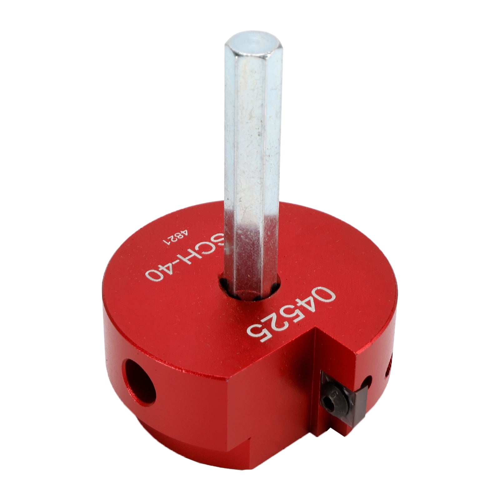 6-Piece Carbide Pipe Reamer Kit, Fitting Saver for PVC, CPVC & ABS Pipes, Fits 1/2" Drills, with Case