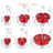 6-Piece Carbide Pipe Reamer Kit, Fitting Saver for PVC, CPVC & ABS Pipes, Fits 1/2" Drills, with Case