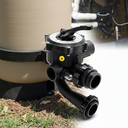 SPX0710X32 Vari-Flo Multiport Valve 1.5" Fit For Hayward S200 and S240 Series Pool