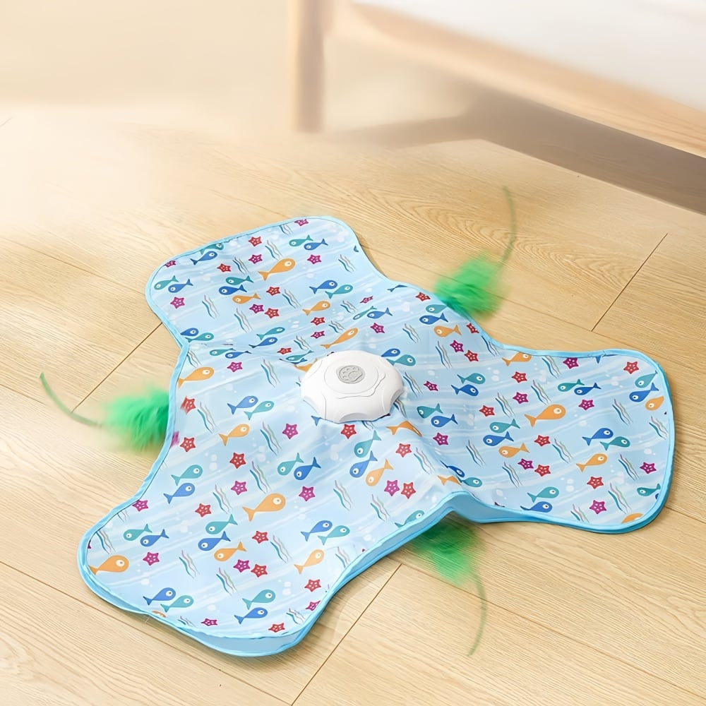 PouncePlay™ Interactive Hide & Seek Cat Toy