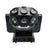 Moving Head Beam Light 180W Moving Head Light RGBW 360?¡ãRotation DJ Lights DMX 512 with Sound Activated