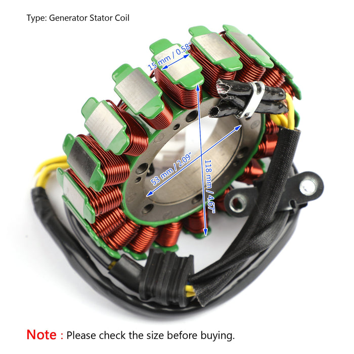 07-17 Aprilia Dorsoduro Shiver 750 900 # 640168 Stator Generator