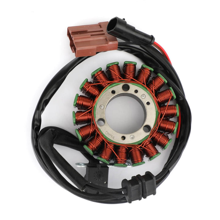 2007-2014 Gilera Fuoco 500  4T 4V ie E3 LT Fuoco 500 E3 Magneto Generator Engine Stator Coil