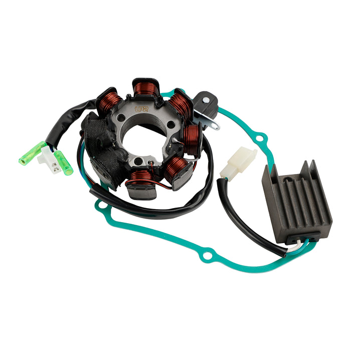 1986-1989 Honda TRX250 R TRX250 TRX 250R 31120-HA2-671 Generator Stator Regulator & Gasket