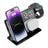 6-in-1 Wireless Charging Station for iPhone & Apple Watch - Nightstand Clock Dock