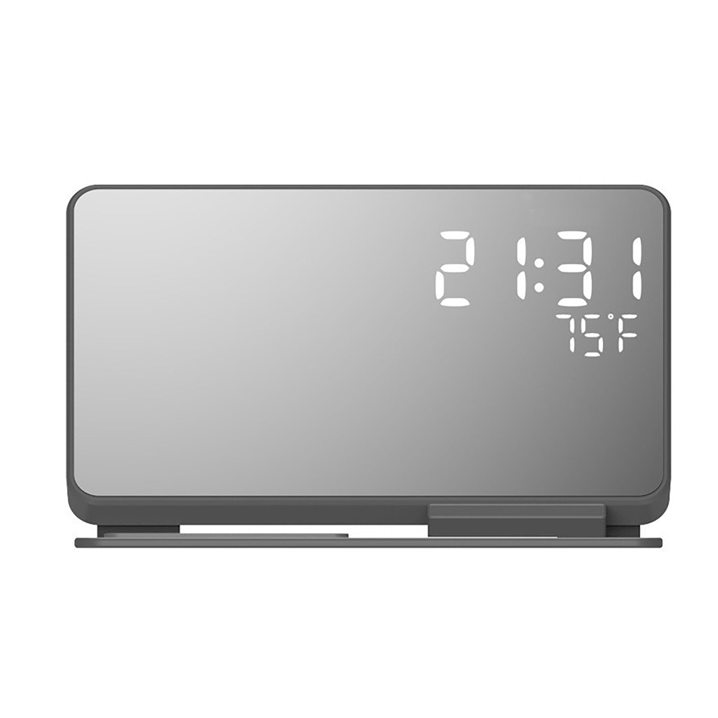 6-in-1 Wireless Charging Station for iPhone & Apple Watch - Nightstand Clock Dock