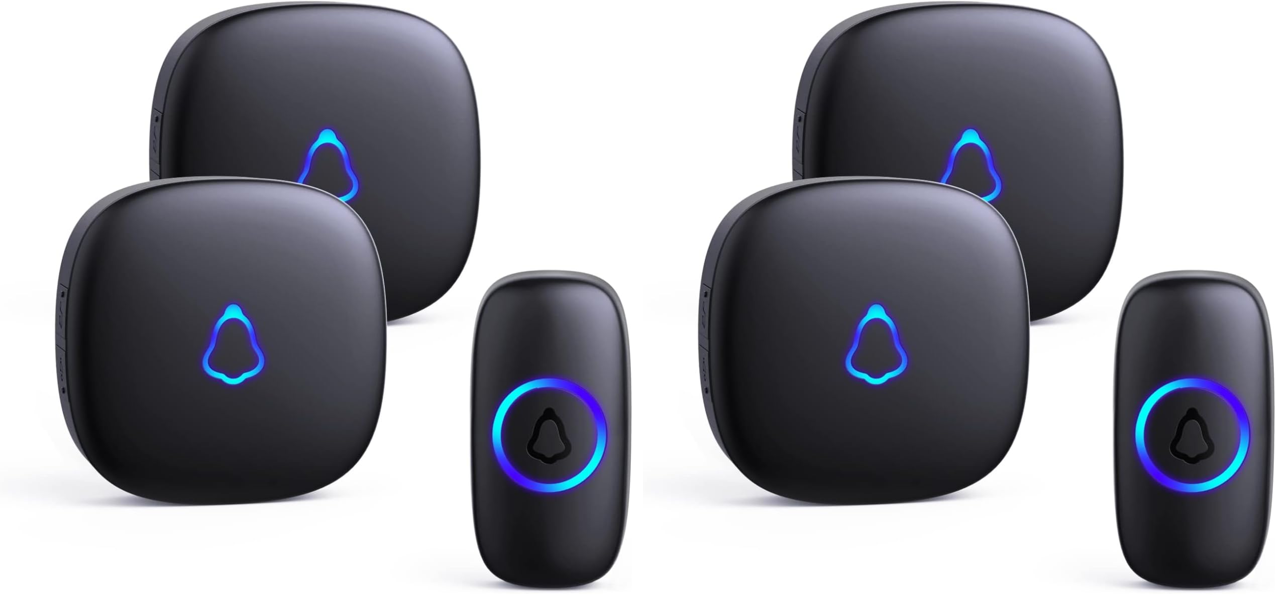 Wireless Doorbell — Pre-Paired, No Wi-Fi, 1,300 ft Range