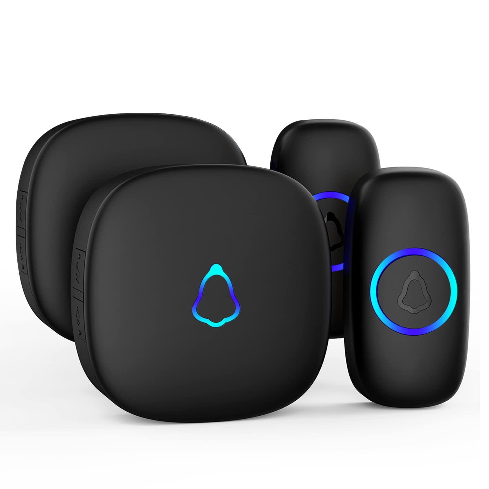 Wireless Doorbell — Pre-Paired, No Wi-Fi, 1,300 ft Range
