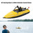 Wltoys WL917 RC Jet Boat RC Racing Boat 2.4GHz Remote Control Boat Toy Yellow