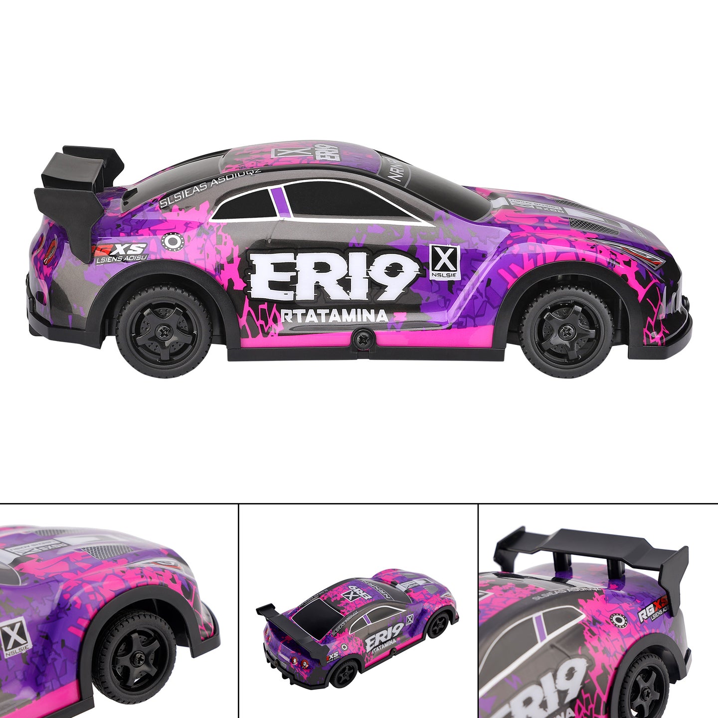 Wltoys 22206 RTR 1/22 2.4G 15km/h Racing Car Metal Chassis Toy Gift Purple